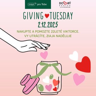 Je to tak jednoduché... Nakupte dnes na našem e-shopu a dobrý skutek je splněn! Vše co dnes u nás utratíte - věnujeme...